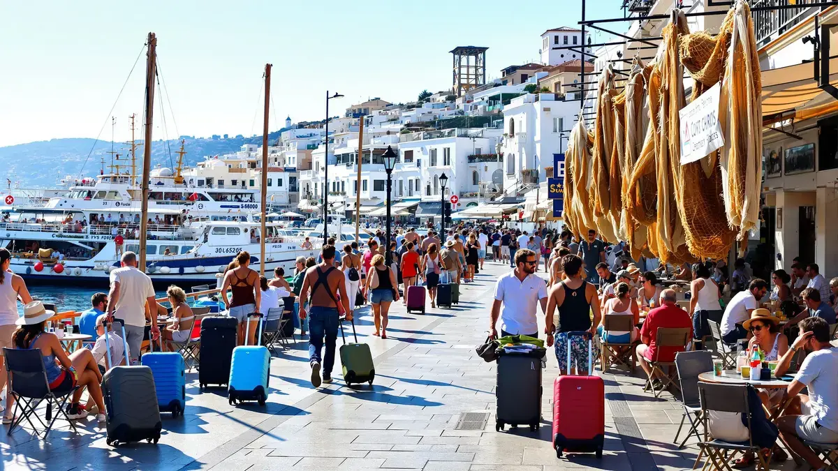 Griechenland verzeichnete 2025 38 Millionen Touristen und stellte damit einen neuen erfreulichen Rekord auf
