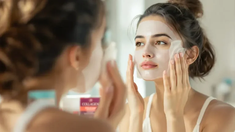 Experten sind sich einig: Ein Kollagenmaske zu lange zu tragen kann die Haut schädigen und ihre Wirksamkeit verringern, was oft unterschätzt wird