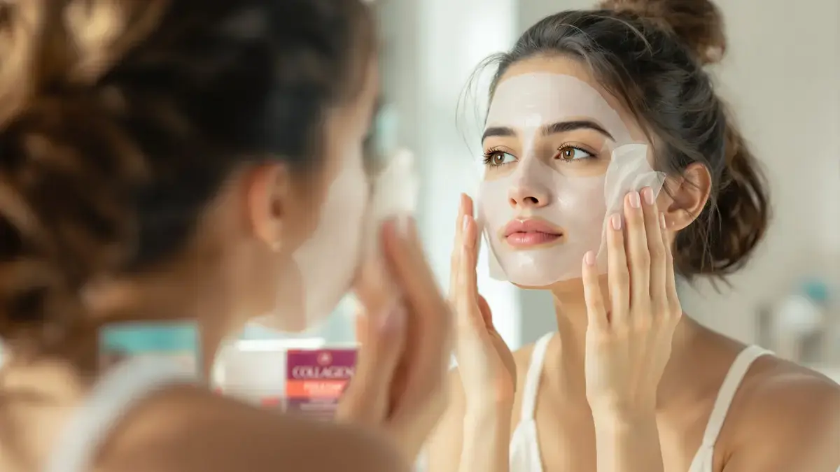 Experten sind sich einig: Ein Kollagenmaske zu lange zu tragen kann die Haut schädigen und ihre Wirksamkeit verringern, was oft unterschätzt wird