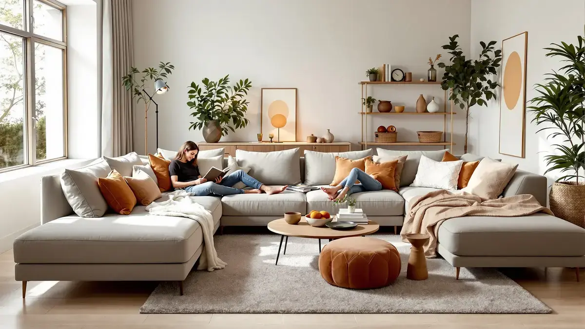 Der Profitrick für ein verwandeltes Wohnzimmer Ein falsch platzierter Sofa schadet dem Raum ohne dass man es merkt