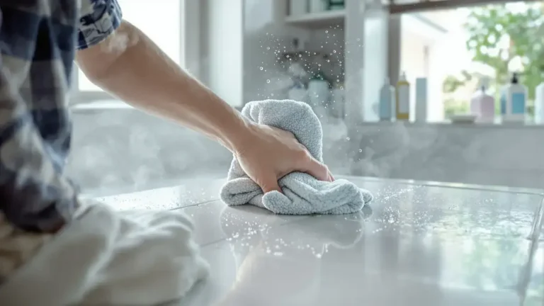 Eine Minute pro Tag reicht aus, um Schimmel aus den Fugen Ihres Badezimmers zu entfernen